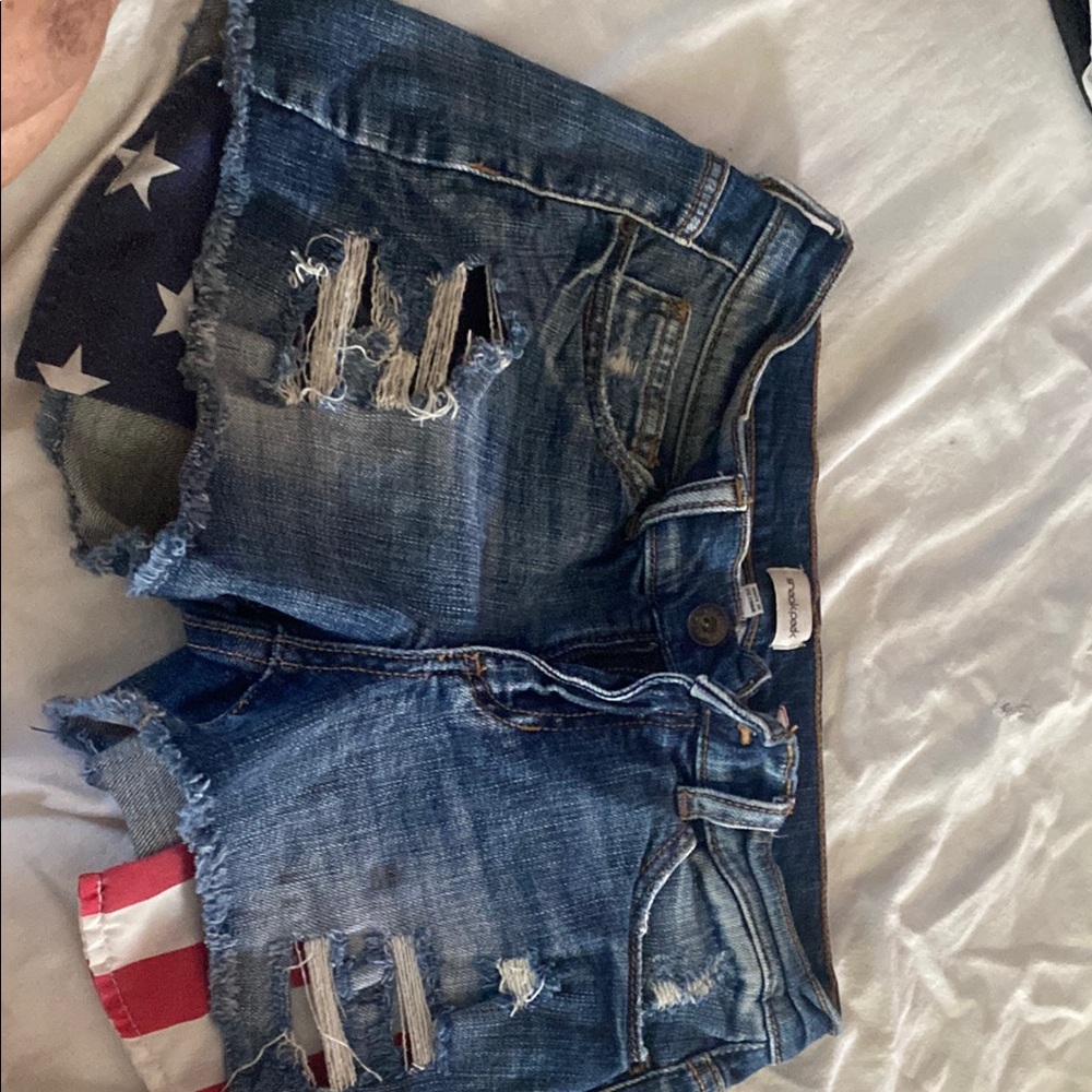 Sneak Peek Indigo and Gray Denim Pants